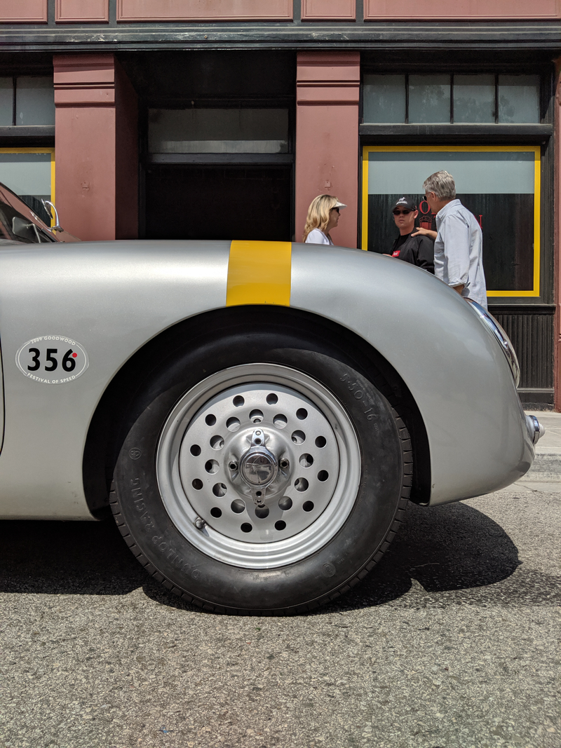 Very, very cool to see the Glockler-Porsche in person.